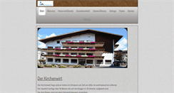 Desktop Screenshot of kirchenwirt-zell.at