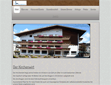 Tablet Screenshot of kirchenwirt-zell.at